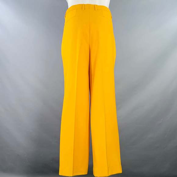 BURBERRY SS23 Yellow Wool Double Breasted Peak Lapel Single Snap Suit - Picture 5 of 15